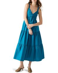 Steve Madden - Eliora Tiered Cotton Sundress - Lyst