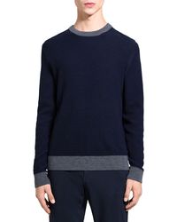 Theory - Maden Novo Merino Wool Blend Crewneck Sweater - Lyst
