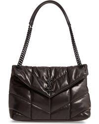 Saint Laurent - Medium Puffer Leather Shoulder Bag - Lyst