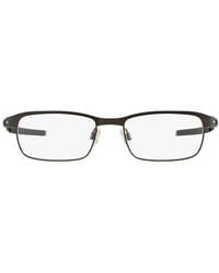 Oakley - Tincup 52Mm Rectangle Optical Glasses - Lyst