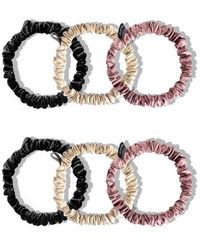 Drowsy Sleep CO - Skinny Scrunchie Set - Lyst