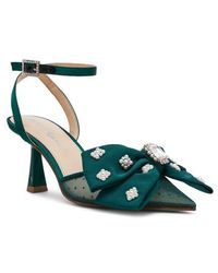 Betsey Johnson - Mark Ankle Strap Mesh Pump - Lyst