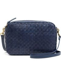 Clare V. - Marisol Woven Leather Crossbody Bag - Lyst