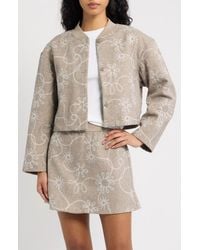 UGG - Botanic Embroidered Bomber Jacket - Lyst