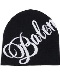 Balenciaga - Jacquard Logo Wool Beanie - Lyst