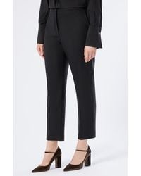 Marina Rinaldi - Candore Stretch Virgin Wool Pants - Lyst