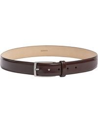 Sandro - Glazed Leather Belt - Lyst