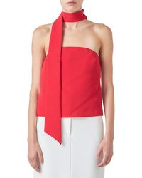 Grey Lab - Choker Tie Top - Lyst