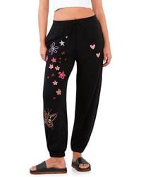 Billy T - Full Bloom Embroidered Joggers - Lyst
