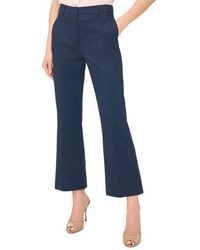 Halogen® - Tailored High Waist Crop Flare Leg Pants - Lyst
