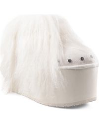 Zigi - Alleja Genuine Shearling Platform Bootie - Lyst