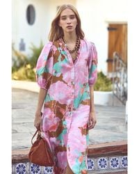 Lanhtropy - Bubble Linen Dress - Lyst
