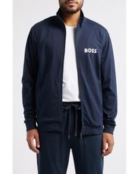BOSS - Ease Track Jacket - Lyst