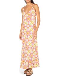 Roxy - Lost Paradise Print Sundress - Lyst