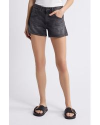 AG Jeans - Hailey High Waist Denim Shorts - Lyst