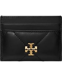 Tory Burch - Kira Diamond Leather Card Case - Lyst