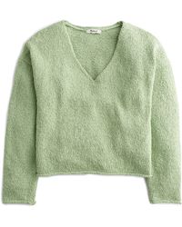 Madewell - Slub Cotton V-neck Sweater - Lyst