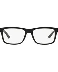 ARMANI EXCHANGE - 53Mm Rectangular Optical Glasses - Lyst