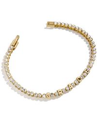 BaubleBar - Amalie Custom Tennis Bracelet - Lyst