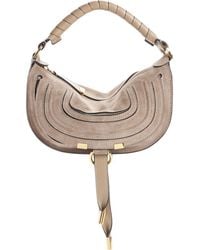 Chloé - Mini Marcie Suede Camera Shoulder Bag - Lyst