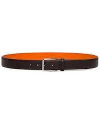 Santoni - Reversible Leather Belt - Lyst
