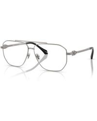 Versace - 57Mm Square Optical Glasses - Lyst
