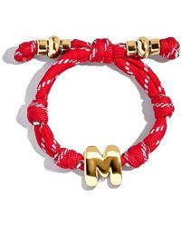 BaubleBar - Knotty Initial Bracelet - Lyst