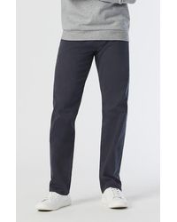 Mavi - Matt Relaxed Straight Leg Twill Pants - Lyst