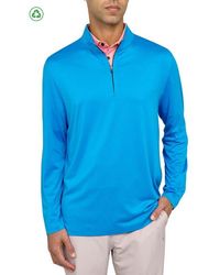 Con.struct - Regular Fit Melange Recycled Performance Quarter Zip - Lyst