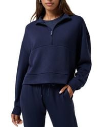 Travis Mathew - Skyloft Soft Half Zip Sweatshirt - Lyst