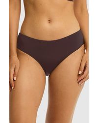 Sea Level - Mid Bikini Bottoms - Lyst