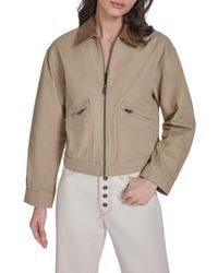 Levi's - Crop Utility Jacket - Lyst