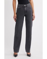 DL1961 - Cate High Waist Slim Straight Leg Jeans - Lyst