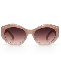 Velvet Eyewear - Alice 52Mm Polarized Oversized Sunglasses - Lyst