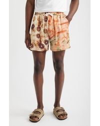 RIZORT - Daisy Colorblock Shorts - Lyst