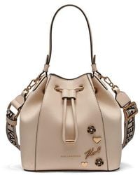 KARL LAGERFELD - Adele Bucket Bag - Lyst