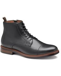 Johnston & Murphy - Durham Waterproof Cap Toe Boot - Lyst