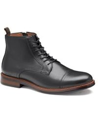 Johnston & Murphy - Durham Waterproof Cap Toe Boot - Lyst