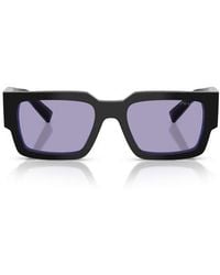 Prada - 55Mm Rectangular Sunglasses - Lyst