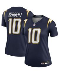 Nike - Justin Herbert Los Angeles Chargers Alternate Super Chargers Legend Player Performance Top - Lyst