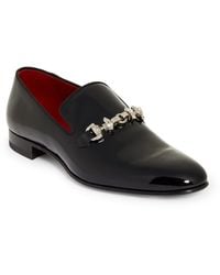 Christian Louboutin - Equiswing Patent Bit Loafer - Lyst
