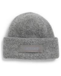 Jacquemus - Le Bonnet Grosgrain Alpaca & Wool Blend Beanie - Lyst