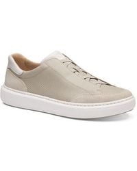 Johnston & Murphy - Anders Perforated Leather Sneaker - Lyst