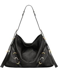 Givenchy - Medium Voyou Leather Hobo - Lyst