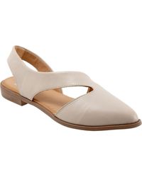 BUENO - Bianca Slingback Pointed Toe Flat - Lyst