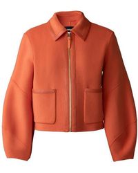 Mackage - Solana Wool & Leather Jacket - Lyst