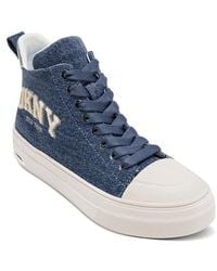 DKNY - Yaser Mid Sneaker - Lyst