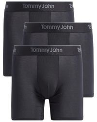 Tommy John - 3-Pack Second Skin 6-Inch Stretch Modal Boxer Briefs - Lyst