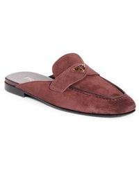 Prada - Logo Loafer Mule - Lyst
