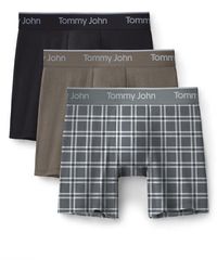 Tommy John - 3-Pack Second Skin 6-Inch Stretch Modal Boxer Briefs - Lyst
